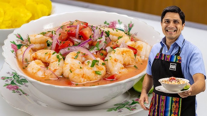 Ceviche Ecuatoriano: Receta Auténtica de Camarón y Pescado Paso a Paso